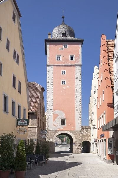 Klingentor Gate, Ochsenfurt, Mainfranken, Lower Franconia, Bavaria, Germany, Europe