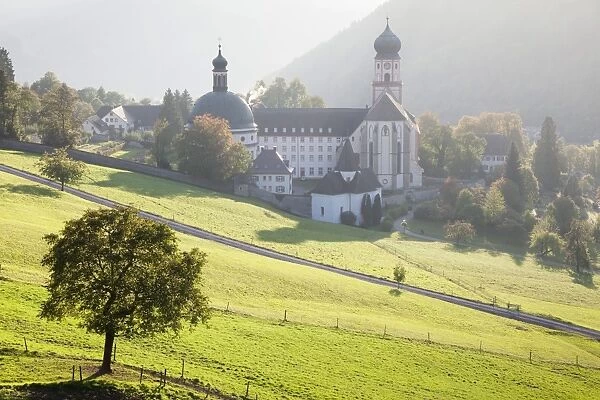 Kloster St. Trudpert Monastery, Munstertal, Munstertal Valley, Black Forest, Baden Wurttemberg, Germany, Europe