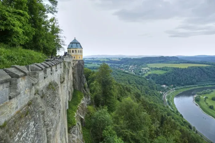 Framed Print : Koenigstein Fortress, Saxon Switzerland, Saxony, Germany, Europe Framed Print : Koenigstein Fortress, Saxon Switzerland, Saxony, Germany, Europe