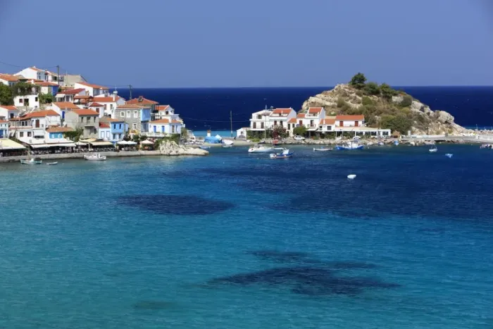 Framed Print : Kokkari, Samos, Aegean Islands, Greece Framed Print : Kokkari, Samos, Aegean Islands, Greece