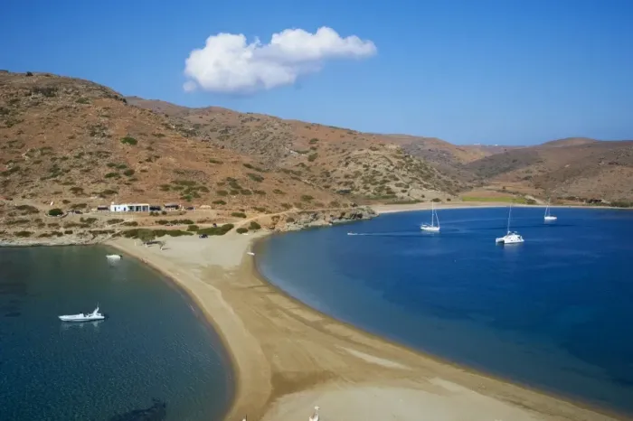 Framed Print : Kolona beach, Kythnos, Cyclades, Greek Islands, Greece, Europe Framed Print : Kolona beach, Kythnos, Cyclades, Greek Islands, Greece, Europe