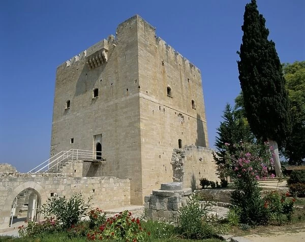 Kolossi castle, Limassol, Cyprus, Mediterranean, Europe