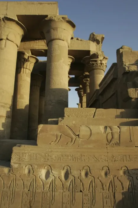 Framed Print : Kom Ombo temple, Egypt, North Africa, Africa Framed Print : Kom Ombo temple, Egypt, North Africa, Africa