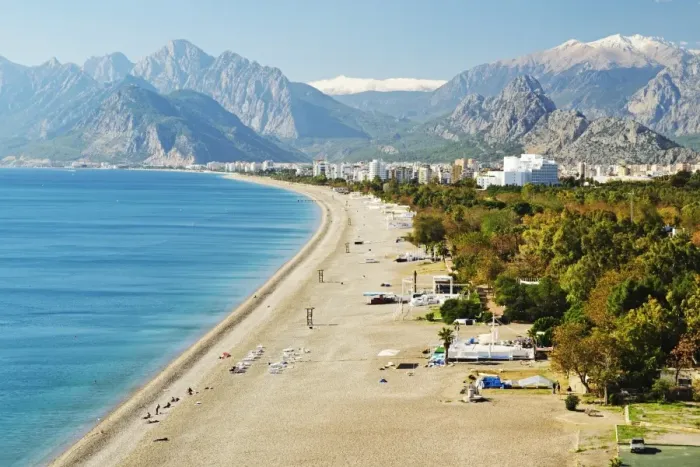 Framed Print : Konyaalti beach, Antalya, Taurus Mountains and Mediterranean Sea, Antalya Province, Anatolia, Turkey, Asia Minor, Eurasia Framed Print : Konyaalti beach, Antalya, Taurus Mountains and Mediterranean Sea, Antalya Province, Anatolia, Turkey, Asia Minor, Eurasia