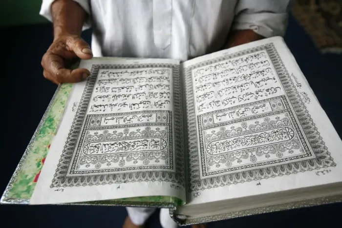 Framed Print : Koran reading, Bhaktapur, Nepal, Asia Framed Print : Koran reading, Bhaktapur, Nepal, Asia