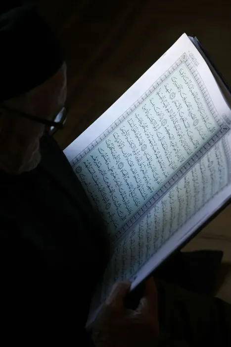 Framed Print : Koran reading, Geneva, Switzerland, Europe
