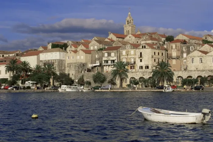 Framed Print : Korcula Town, Korcula Islan, Dalmatia Region, Croatia Framed Print : Korcula Town, Korcula Islan, Dalmatia Region, Croatia