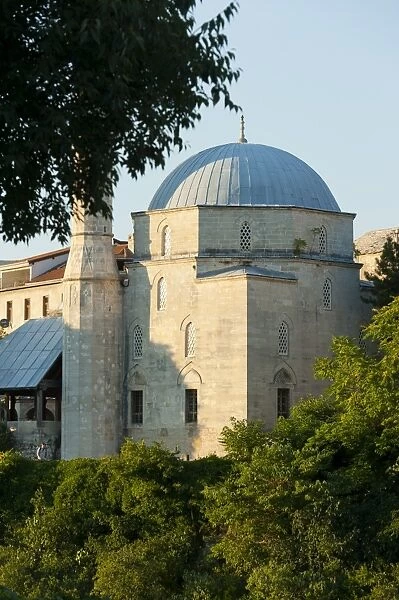 Koshi Mehmed Pasha Mosque, Mostar, municipality of Mostar, Bosnia and Herzegovina, Europe