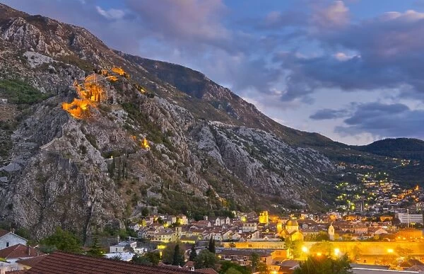 Kotor, Bay of Kotor, UNESCO World Heritage Site, Montenegro, Europe