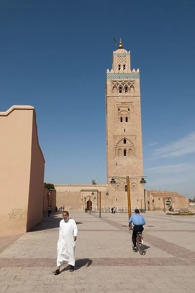 Koutoubia Mosque, UNESCO World Heritage Site, Marrakech, Morocco, North Africa, Africa