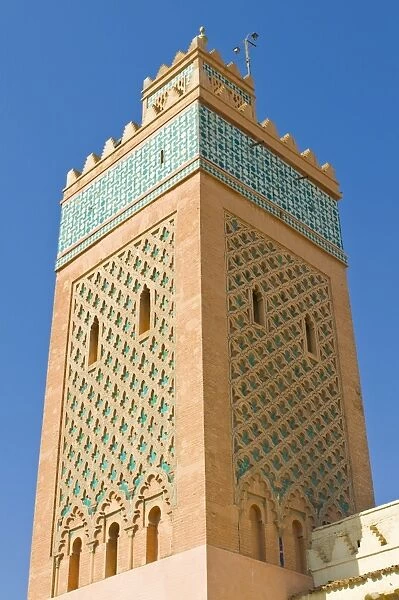 The Koutoubia Mosque, UNESCO World Heritage Site, Marrakech, Morocco, North Africa