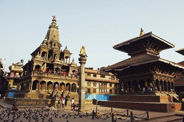Krishna Mandir, a 7th century Hindu temple, UNESCO World Heritage Dite