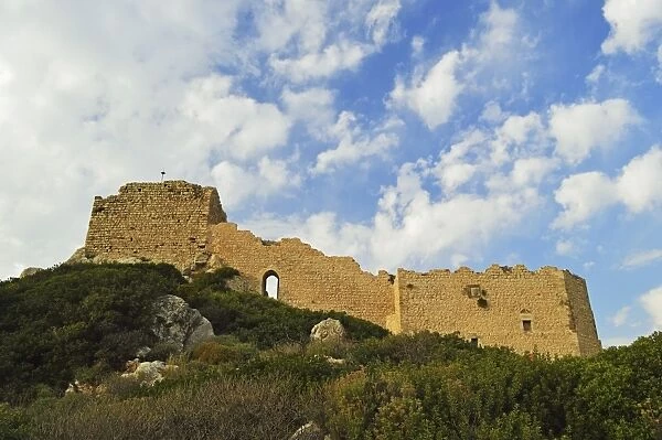 Kritinia Castle, Rhodes, Dodecanese, Greek Islands, Greece, Europe