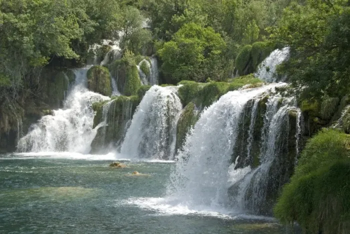 Framed Print : Krka tufa falls, Sibenik, Croatia, Europe Framed Print : Krka tufa falls, Sibenik, Croatia, Europe