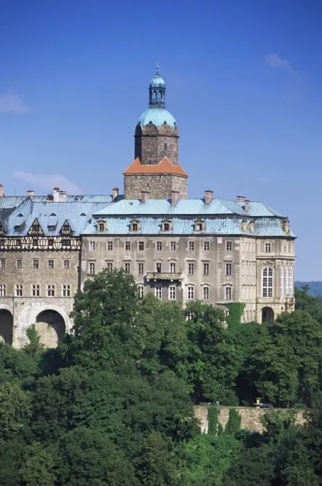 Framed Print : Ksiaz Castle