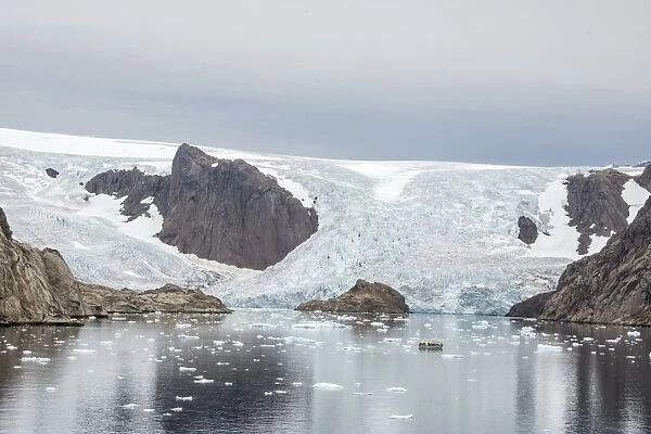 Kujatdeleq Glacier, Prins Christian Sund, southern Greenland, Polar Regions