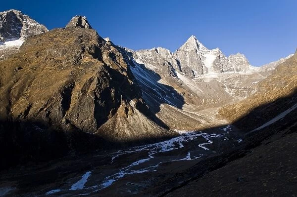 Kumuche Himal, Solu Khumbu (Everest) Region, Nepal, Himalayas, Asia