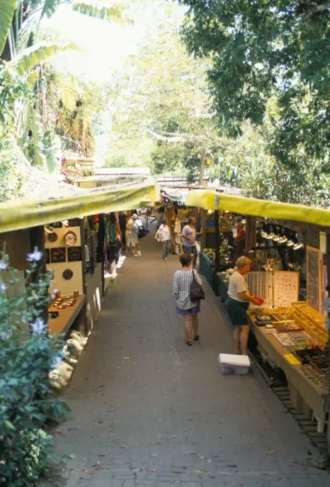 Framed Print : Kuranda market, Queensland, Australia, Pacific Framed Print : Kuranda market, Queensland, Australia, Pacific