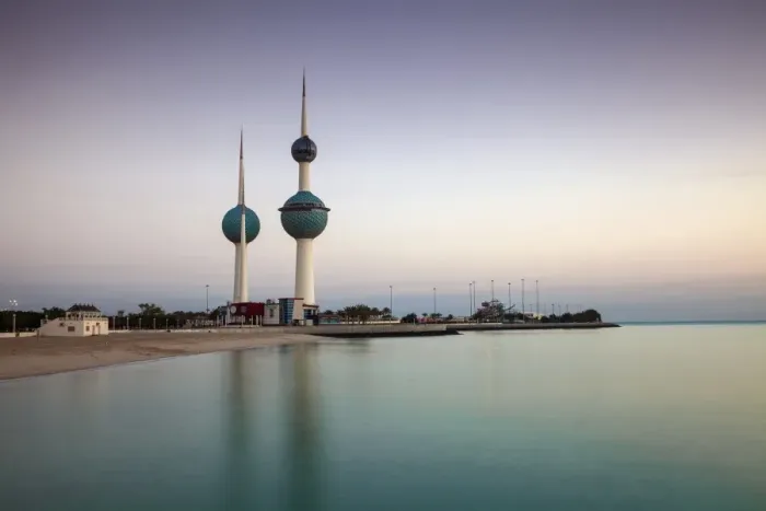 Framed Print : Kuwait Towers at dawn, Kuwait City, Kuwait, Middle East Framed Print : Kuwait Towers at dawn, Kuwait City, Kuwait, Middle East