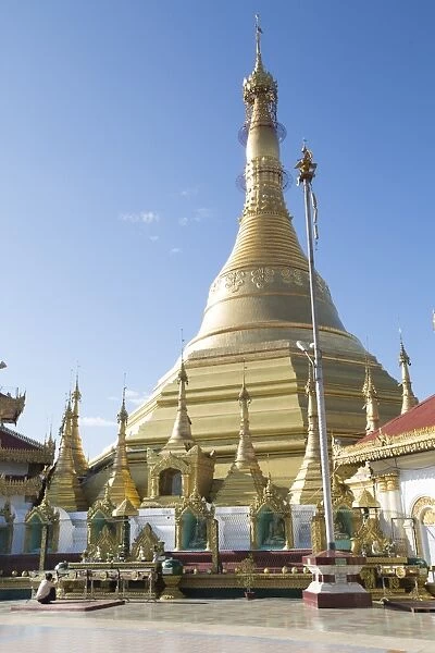 Kyaik Tan Lan pagoda in Mawlamyine, Mon, Myanmar (Burma), Southeast Asia