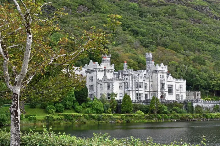 Framed Print : Kylemore Abbey, Connemara, County Galway, Connacht, Republic of Ireland
