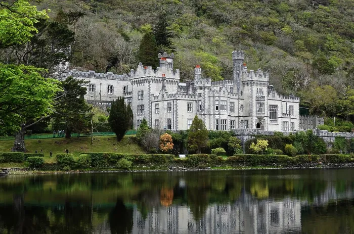 Framed Print : Kylemore Abbey & Victorian Walled Garden, Shanaveg, Connemara, Co Galway, Ireland Framed Print : Kylemore Abbey & Victorian Walled Garden, Shanaveg, Connemara, Co Galway, Ireland