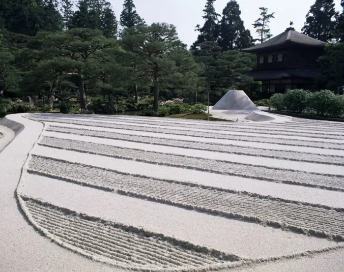 Framed Print : Kyoto Zen stone gardens Framed Print : Kyoto Zen stone gardens