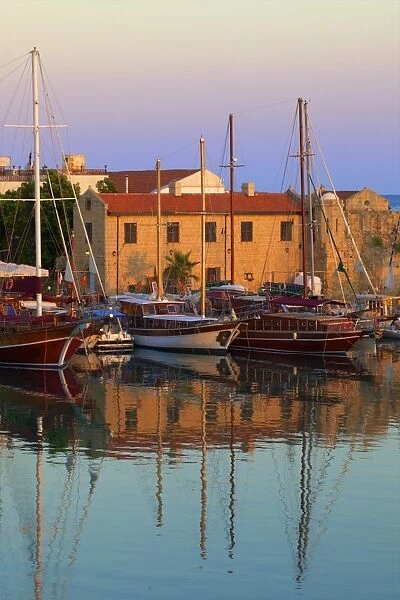 Kyrenia Harbour, Kyrenia, North Cyprus, Cyprus, Europe