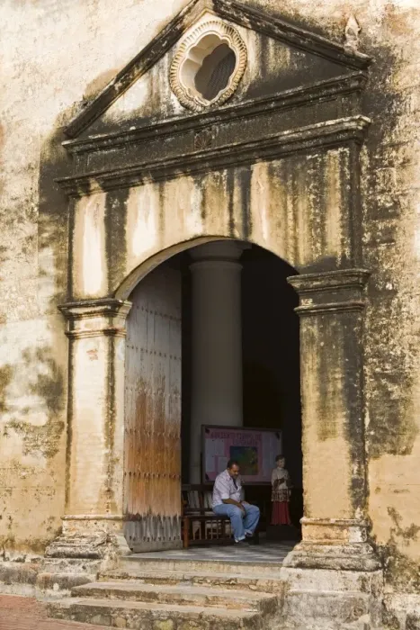 Framed Print : La Asuncion City Cathedral