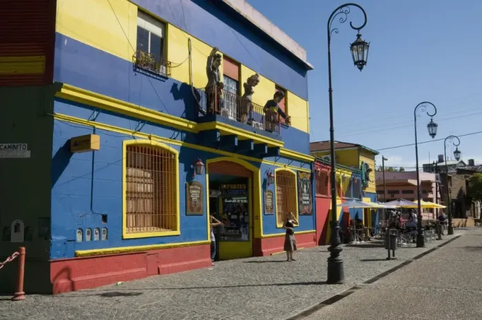 Framed Print : La Boca district, Buenos Aires, Argentina, South America Framed Print : La Boca district, Buenos Aires, Argentina, South America