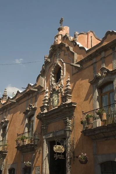La Casa de la Marquesa Hotel in Santiago de Queretaro (Queretaro), UNESCO World Heritage Site