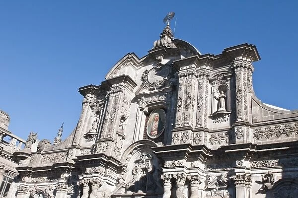 La Compania church, Historic Center, UNESCO World Heritage Site, Quito