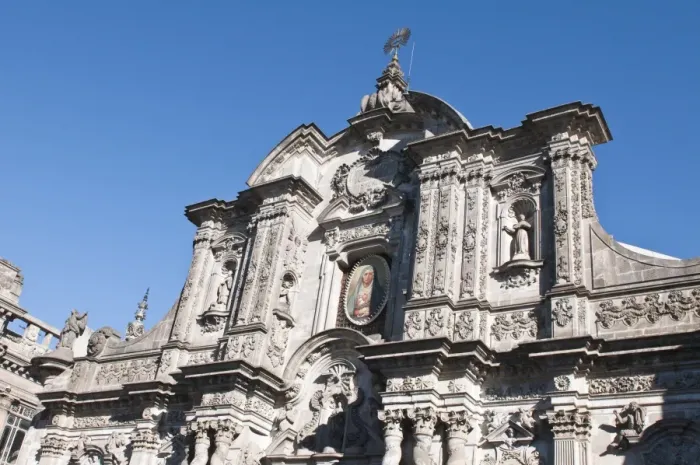 Framed Print : La Compania church, Historic Center, UNESCO World Heritage Site, Quito Framed Print : La Compania church, Historic Center, UNESCO World Heritage Site, Quito