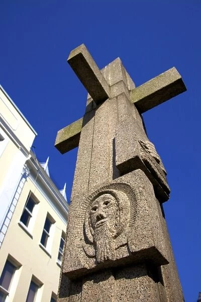 La Croix De La Reine, Charing Cross, St. Helier, Jersey, Channel Islands, Europe