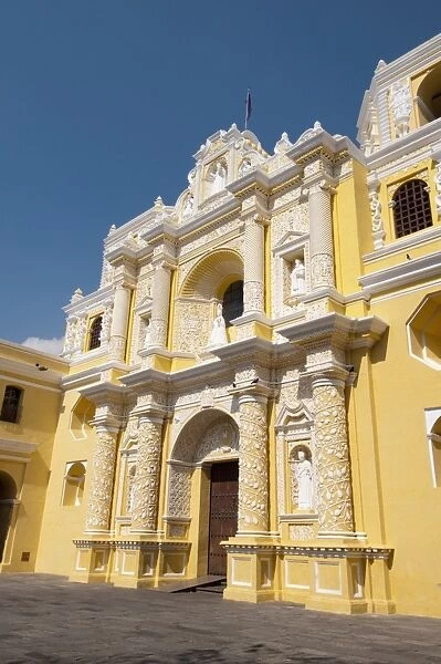La Merced church, Antigua, UNESCO World Heritage Site, Guatemala, Central America