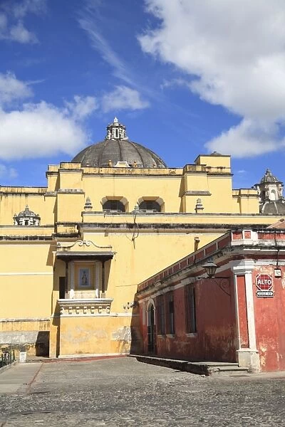 La Merced Church, Antigua, UNESCO World Heritage Site, Guatemala, Central America