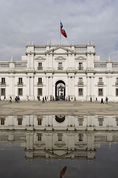 La Moneda Palace, architect Joaquin Toesca, formerly the Mint, Santiago