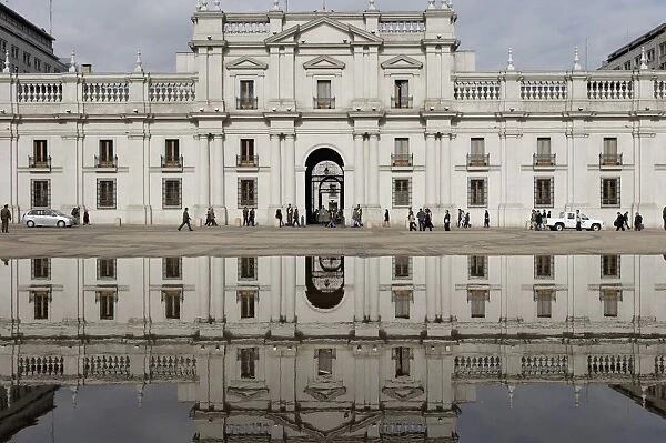 La Moneda Palace, architect Joaquin Toesca, formerly the Mint, Santiago