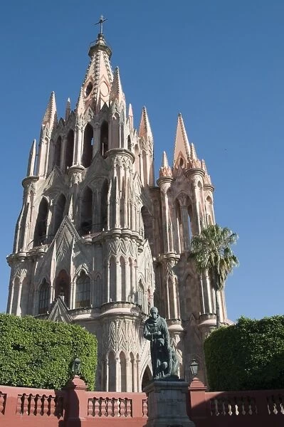 La Parroquia, church notable for its fantastic Neo-Gothic exterior, San Miguel de Allende