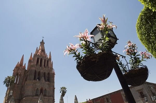 La Parroquia, a church in San Miguel de Allende (San Miguel), Guanajuato State
