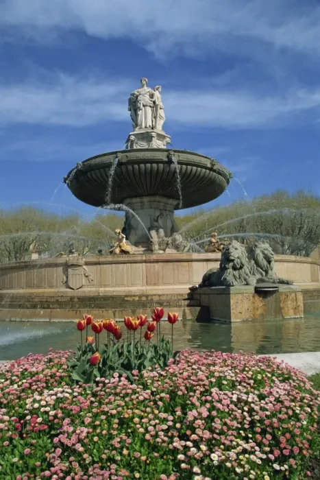 Framed Print : La Rotonde fountain in Aix en Provence, Provence, France, Europe Framed Print : La Rotonde fountain in Aix en Provence, Provence, France, Europe