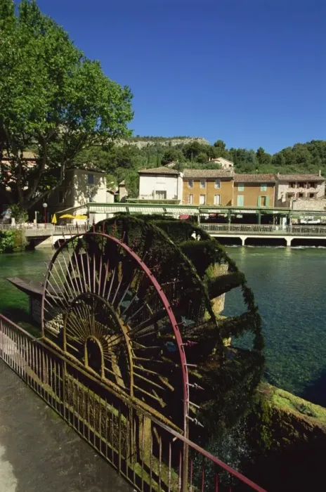 Framed Print : La Sorge River, Fontaine de Vaucluse, Provence, France, Europe Framed Print : La Sorge River, Fontaine de Vaucluse, Provence, France, Europe