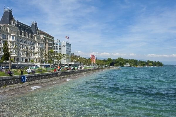 Lac Leman, Geneva, Switzerland, Europe