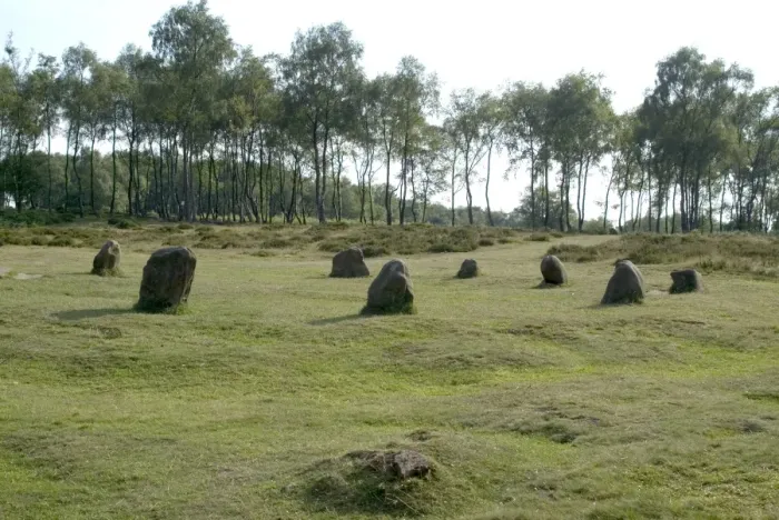 Framed Print : Nine Ladies Stone Circle, Derbyshire, England, Europe Framed Print : Nine Ladies Stone Circle, Derbyshire, England, Europe
