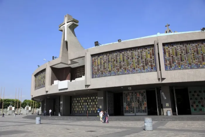 Framed Print : Our Lady of Guadalupe, modern or new Basilica, the most visited Catholic shrine in the Americas Framed Print : Our Lady of Guadalupe, modern or new Basilica, the most visited Catholic shrine in the Americas