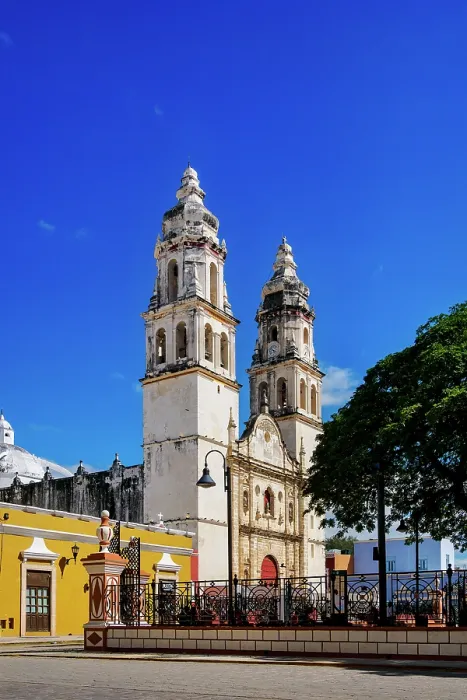 Framed Print : Our Lady of the Immaculate Conception Cathedral, Independence Square, Campeche City, Campeche State, Mexico Framed Print : Our Lady of the Immaculate Conception Cathedral, Independence Square, Campeche City, Campeche State, Mexico
