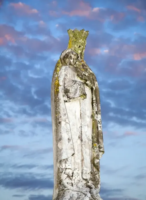Framed Print : Our Lady of Penrhys statue, Rhondda Valley, Glamorgan, Wales, United Kingdom, Europe Framed Print : Our Lady of Penrhys statue, Rhondda Valley, Glamorgan, Wales, United Kingdom, Europe