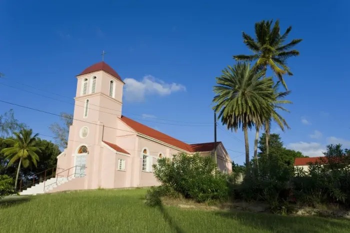 Framed Print : Our Lady of Perpetual Help Catholic Church, Antigua, Leeward Islands, West Indies Framed Print : Our Lady of Perpetual Help Catholic Church, Antigua, Leeward Islands, West Indies
