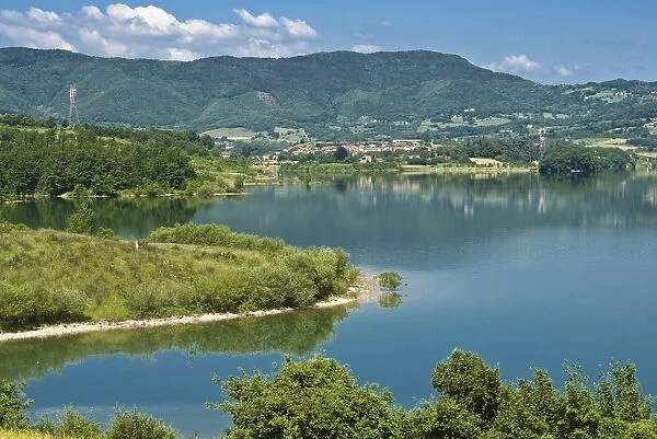Lake of Bilancino, Mugello, Firenze, Tuscany, Italy, Europe