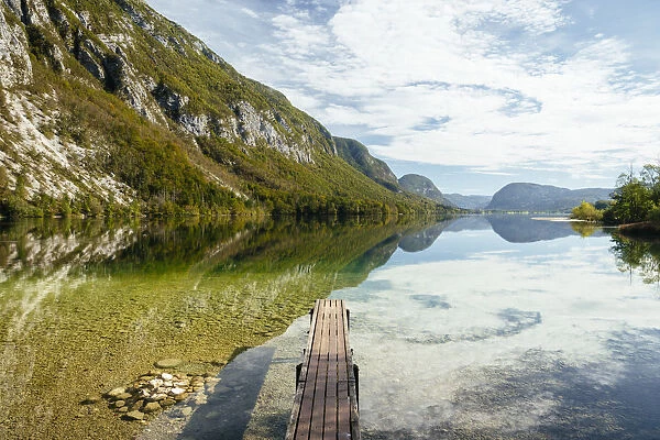 Lake Bohinj, Triglav National Park, Upper Carniola, Slovenia, Europe